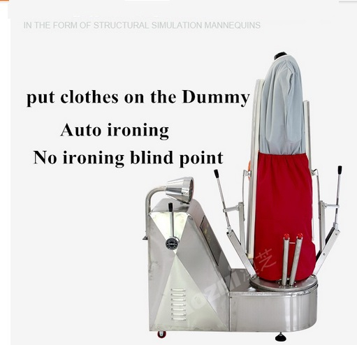 Latest Style And Hot Sale Laundry Shop Garment Dummy  Blowing Ironing Machine