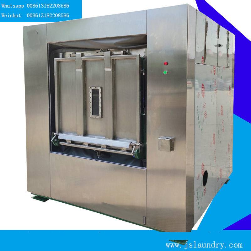 Automatic Hospital Sanitary Isolating Barrier Washer Extractor 50kg