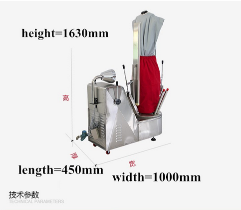 2023 Latest Laundry Shop Equipment Form Finishing Ironing Machine 