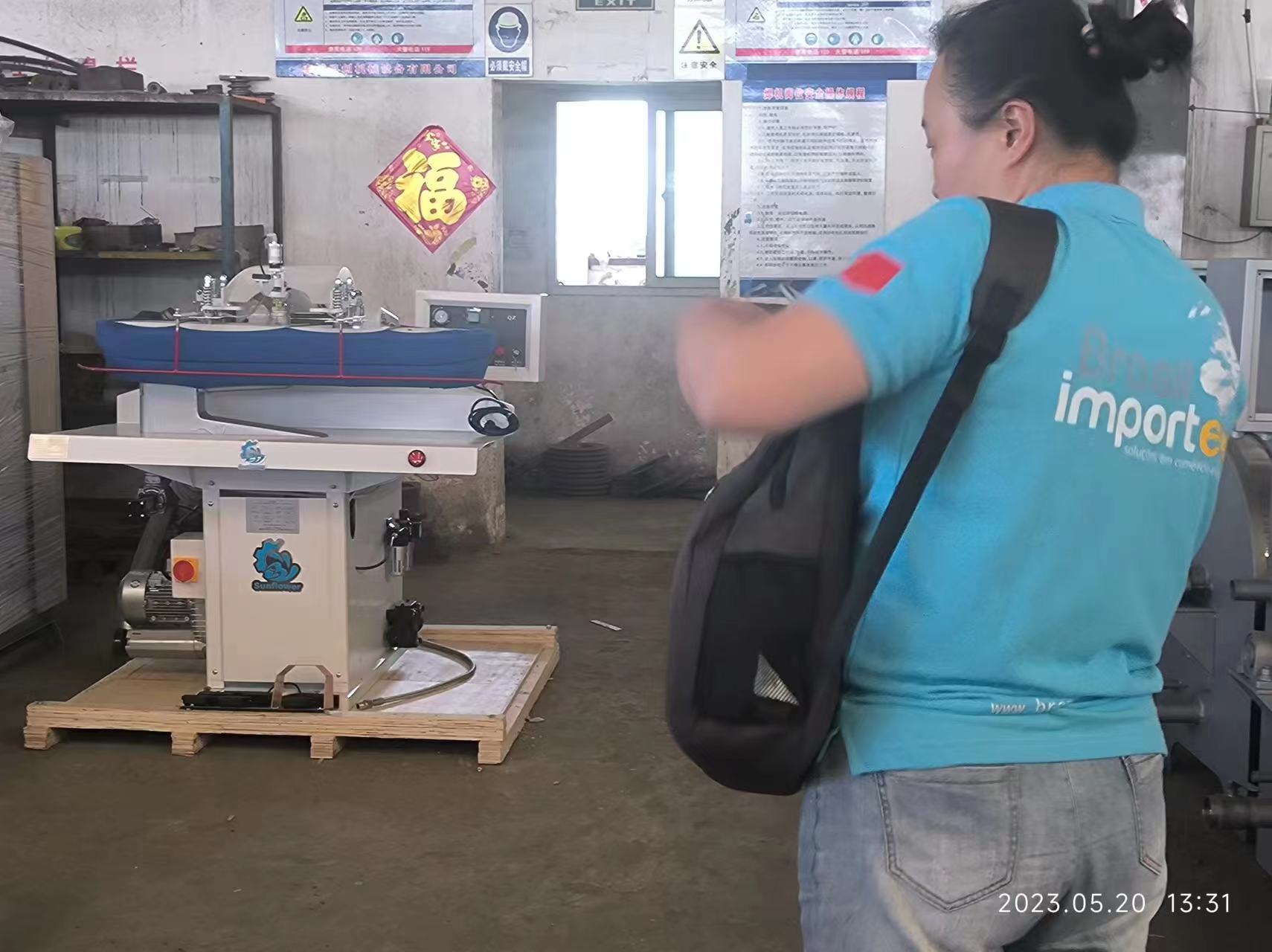 Laundry Washing Pressing Machine Testing Engineer from Brasil Importex 