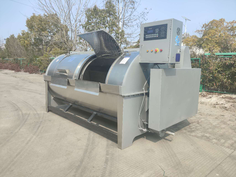 Large Door Textile Dyeing Machine With Big Capacity 400kg