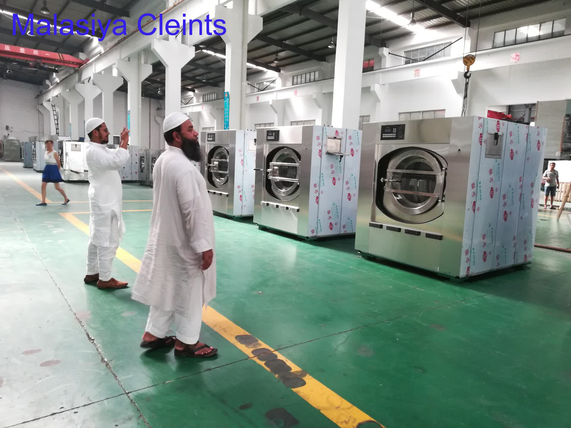 Hotel Washer Extractor Machine Cleints From Malasiya02