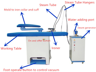 Vacuum Steam Ironing Table 