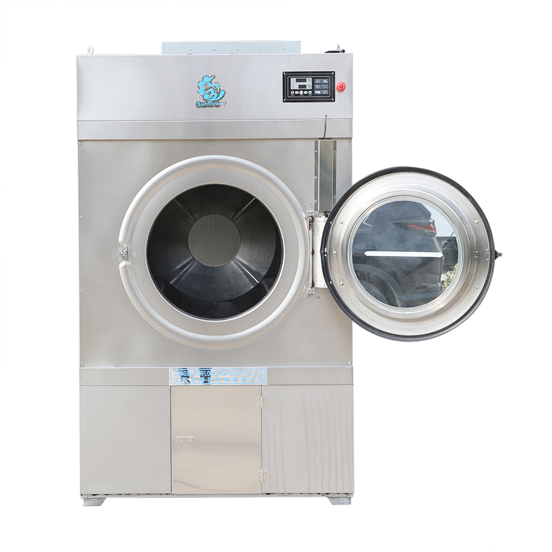 2024 New Product 100kg Gas Heating Tumbler Dryer 220v 60hz On Sale