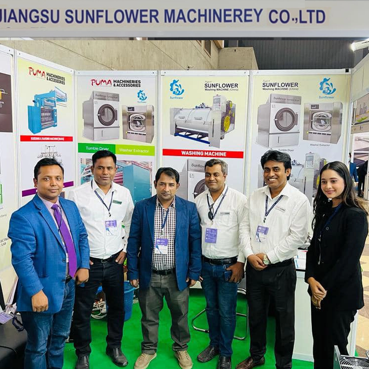 Jiangsu Sunflower Machinery Co., Ltd. Participated in The 17th Bangladesh Dhaka Textile And Garment Exhibition (DTG)