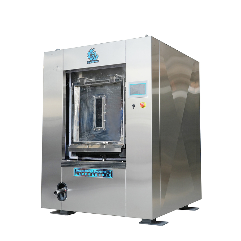 Barrier Type Hospital Washer Extractor 100kgs