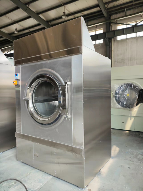 HGQ100 Chinese Manufacturer Industrial Gas Heated Tumbler Dryer 
