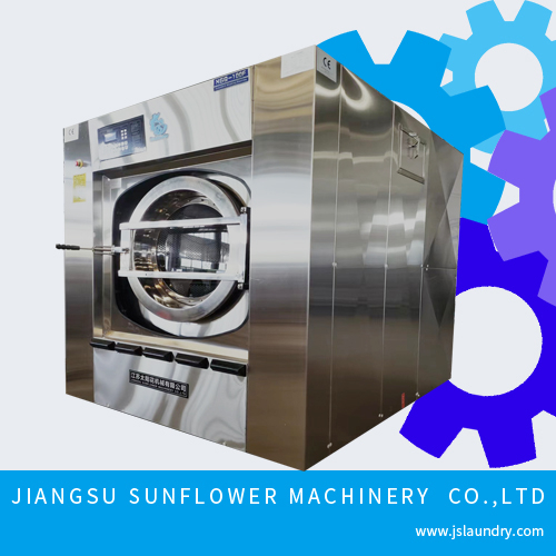 Programmable Front Loaded Industrial Laundry Equipment 100kgs