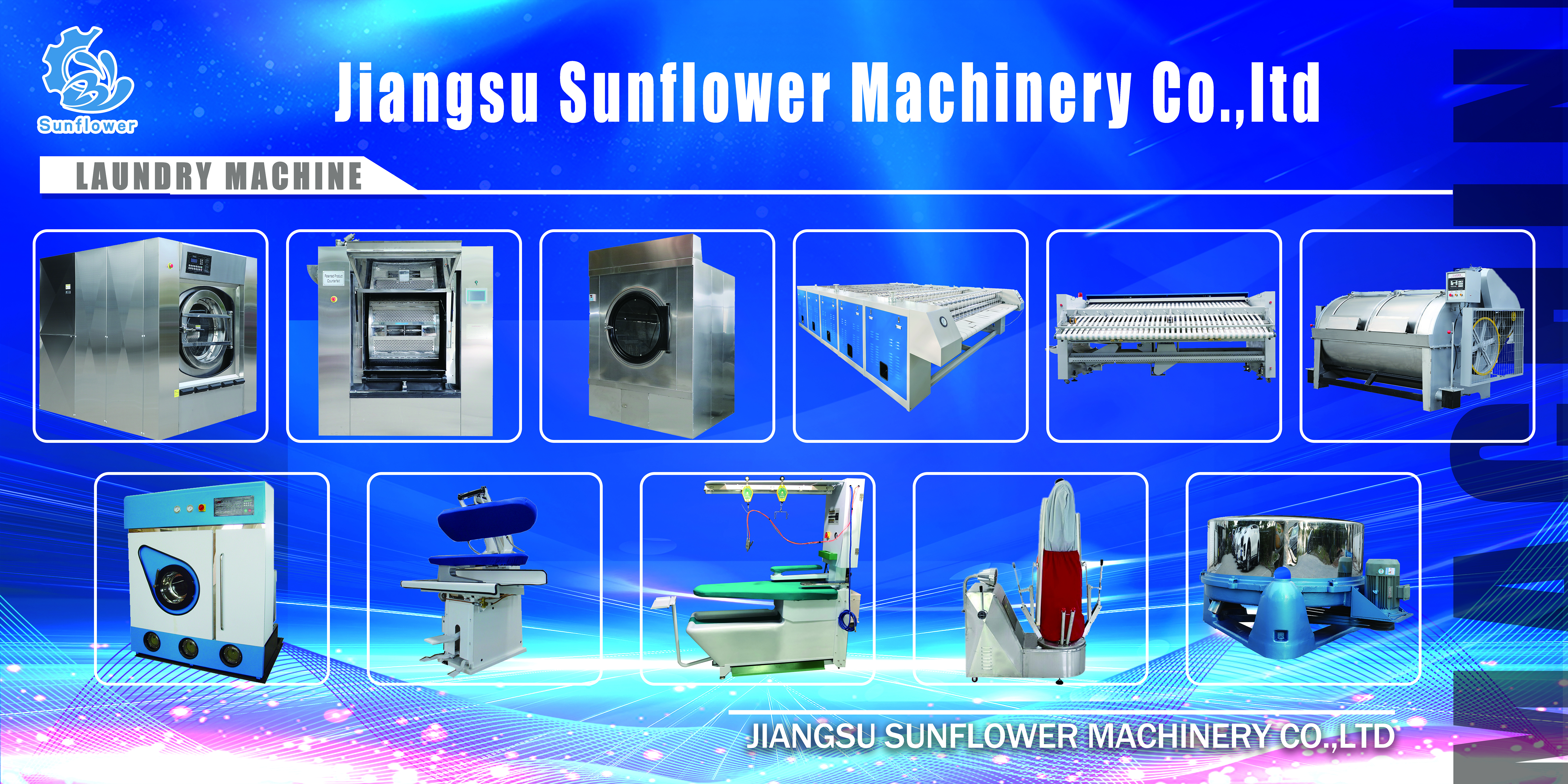 Laundry Washing Machine Banner 
