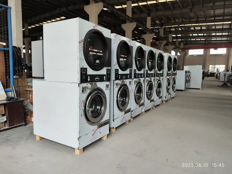 High Efficiency Space-Saving Energy Saving Washer And Dryer Stacked 