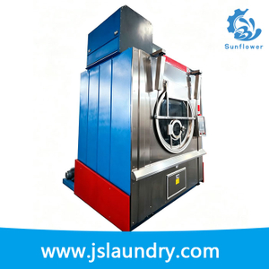 Industrial Laundry Tumble Dryer 200kg Steam & Electric Heating Heavy Duty Garment Linen Dryer For Hotel Laundry Plant