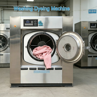 Front Loaded Sweater Washing Dyeing Machine 50kg
