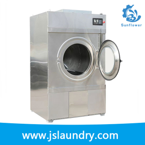 Steam heated drying machine reversing tumbler dryer electricity heated drying machine 100kgs