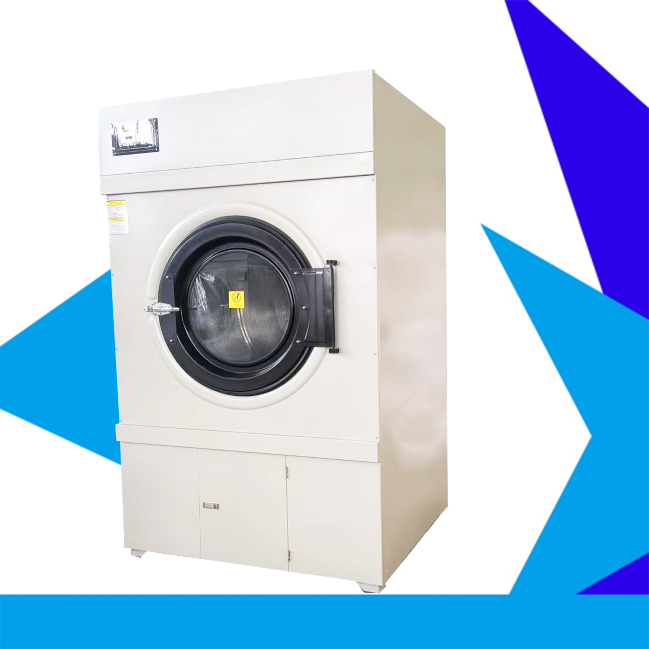 Steam heated drying machine reversing tumbler dryer electricity heated drying machine 100kgs